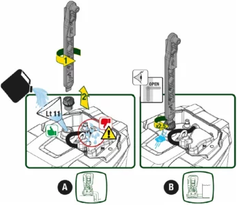 первое заполнение насосной